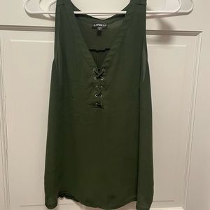 Express Tank, green, size S